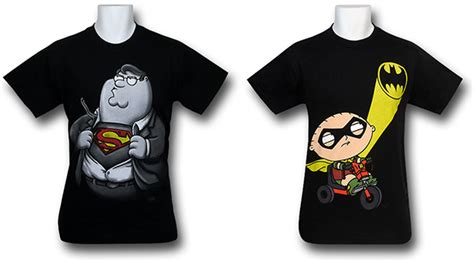 Family Guy Superhero T-Shirts