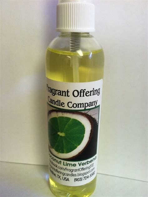 Coconut Lime Verbena Fragrance Spray