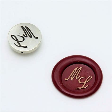 Buy Wax Seal Stamp Double Letters Calligraphy