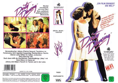 Vhs Dirty Dancing Patrick Swayze Jennifer Grey Vestron Kultfilm