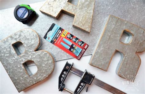 DIY Metal Bar Sign (No Welding Necessary!) - DIY Huntress