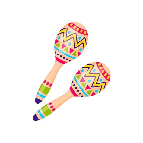 Premium Vector Maracas Music Tools Folk Ornament Barranquiila