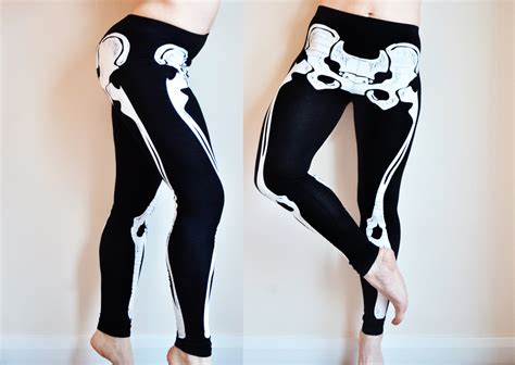 Esqueleto Leggings Es La Moda