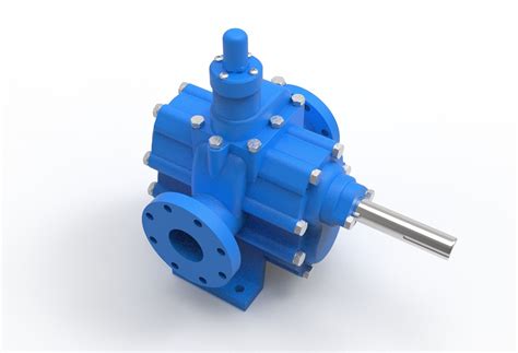 Internal Gear Pump Animation