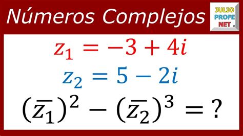 Ejercicio 1 Con NÚmeros Complejos Youtube