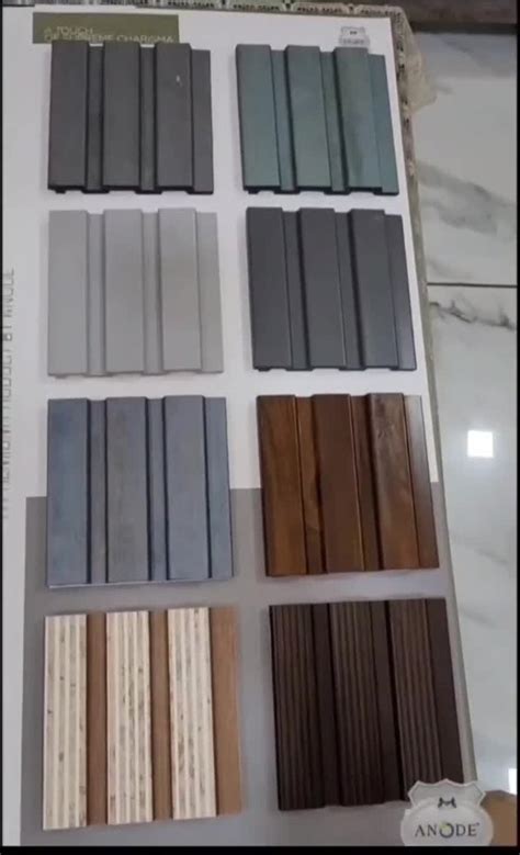 Brown Charcoal Louver For Wall Panel Inch X Feet At Rs Piece