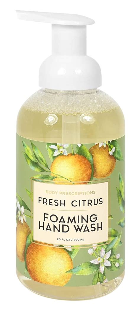 Fresh Citrus Foaming Hand Soap Gentle Deep Cleansing For Soft Clean Hands 590 Ml