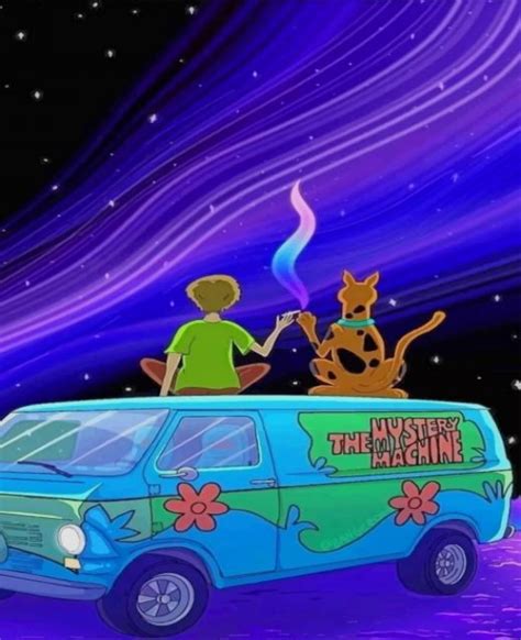 Scooby Doo And Shaggy Smoking