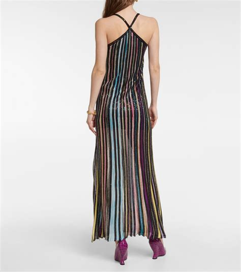 Missoni Knitted Lamé Maxi Dress Missoni