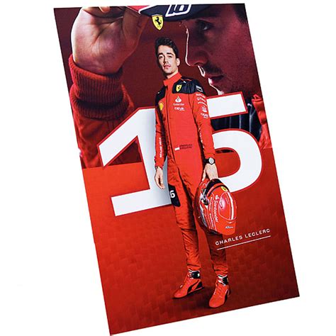 Scuderia Ferrari 2023 Drivers Card -Charles Leclerc- : Italian Auto ...