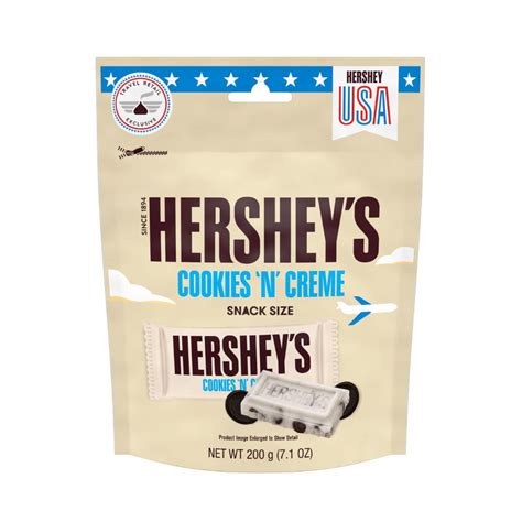 White Chocolate Hershey's Cookies 'N' Creme Snack Size