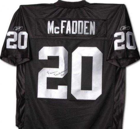 Darren McFAdden autographed Jersey (Oakland Raiders)