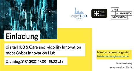 Digitalhub And Care And Mobility Innovation Meet Cyber Innovation Hub