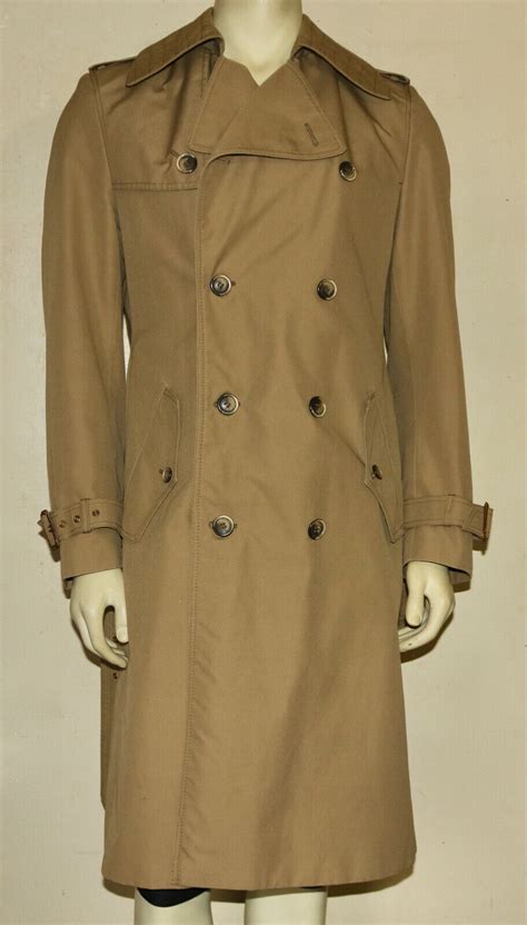 Pierre Cardin Relax 1970s Trench Coat Made In France Gem