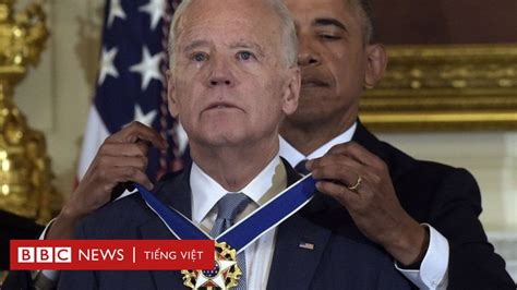 Joe Biden nhận Huân chương Tự do trong nước mắt BBC News Tiếng Việt