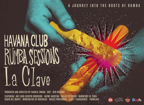 Havana Club Rumba Sessions La Clave Documentary Poster Havana Cultura