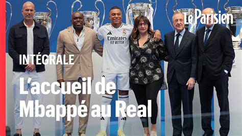 Int Grale Suivez La Pr Sentation De Kylian Mbapp Au Real Madrid