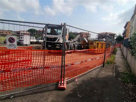 Ciampino Via Lucrezia Romana Avviato Il Cantiere Per La