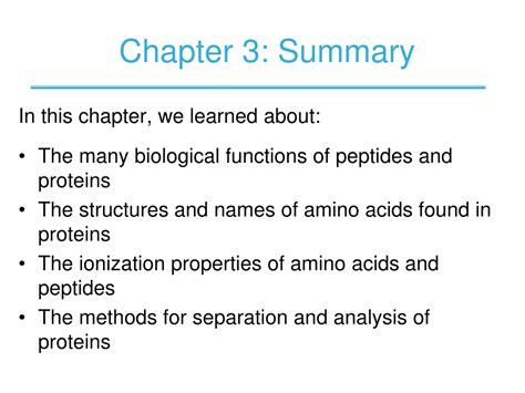 Ppt Chapter 3 Amino Acids Peptides Proteins Powerpoint Presentation