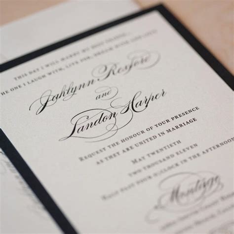 Classy Unique Wedding Invitation Wording Wedding