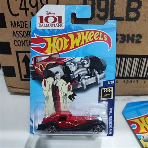 Hot Wheels Cruella De Vil Bad Card Shopee Malaysia