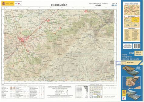 Piedrah Ta Mapa Topogr Fico Nacional