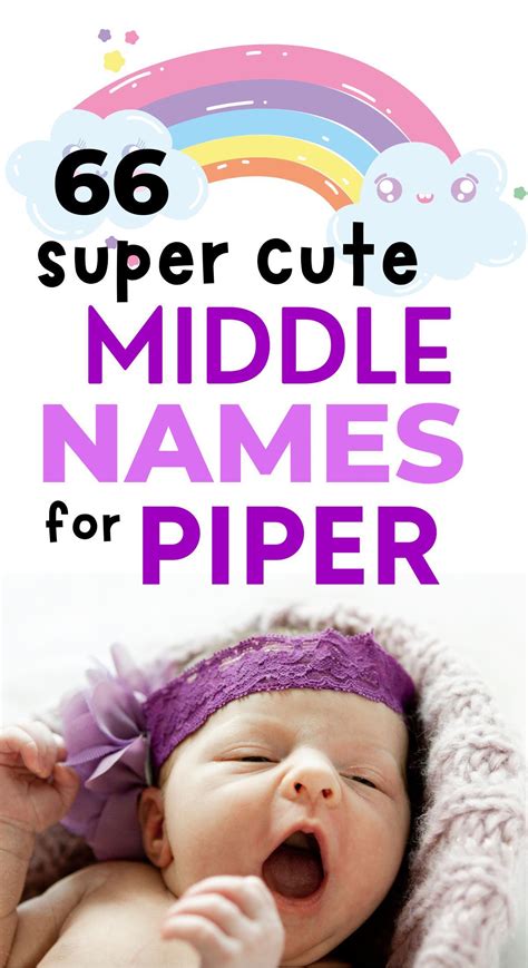 Middle Names For Piper