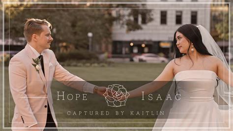 Iconic Ethereal Wedding At The Ohio Statehouse Hope And Isaac 8272022 Youtube