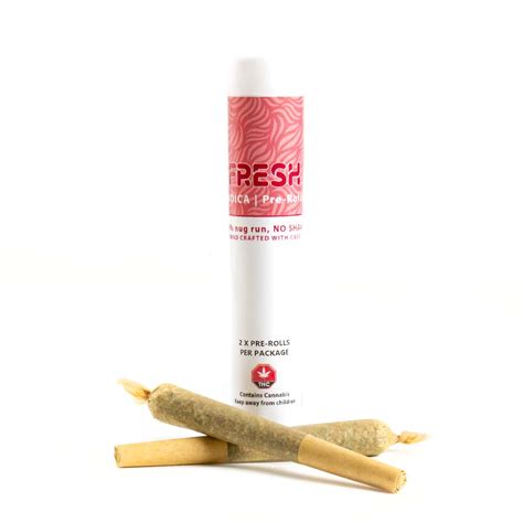 Fresh Indica 2 Pack Pre Rolls Pvre Products