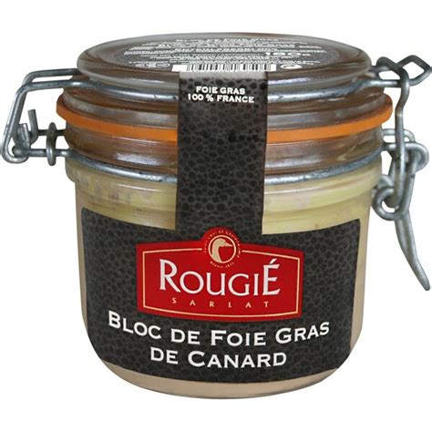 Bloc De Foie Gras De Pato Natural Bote G Rougie Supermercado El