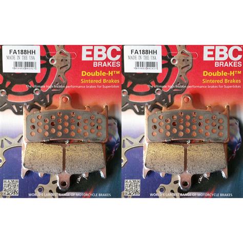 Suzuki Gsx Ebc Double H Front Brake Pads Fa Hh