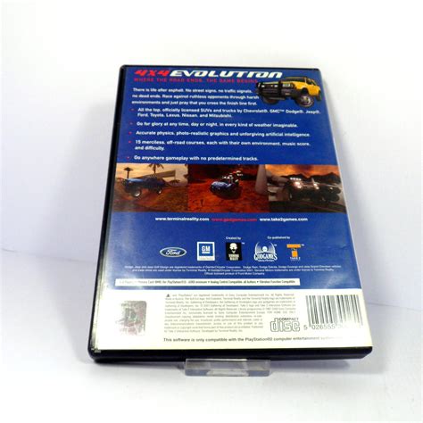 4x4 Evolution4x4 Evo Sony Playstation 2 Classicgamer Classic