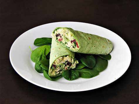 Spinach Wrap Recipe With Chicken Keshia Julian