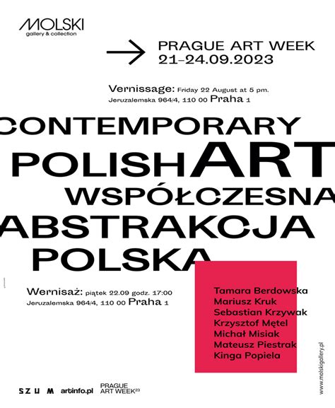 Prague Art Week Molski Gallery Galeria Sztuki Wsp Czesnej