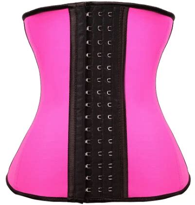 Feelingirl Steel Bone Waist Training Corset Latex Corset Sexy