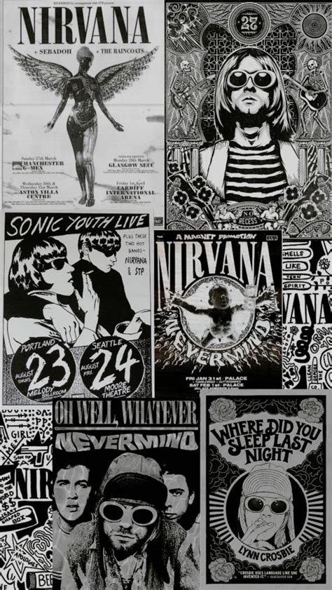 Neslihan Nirvana Wallpaper Beatles Wallpaper Band Posters