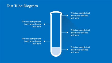 Flat Test Tube Infographic PowerPoint Diagram - SlideModel