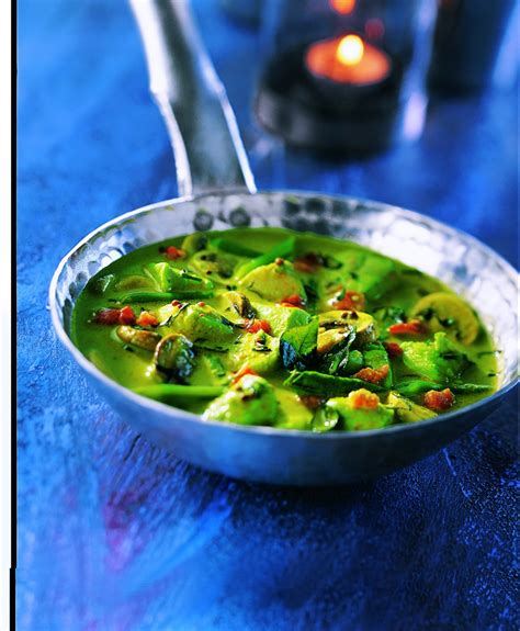 Recette poulet thaï au curry vert Marie Claire