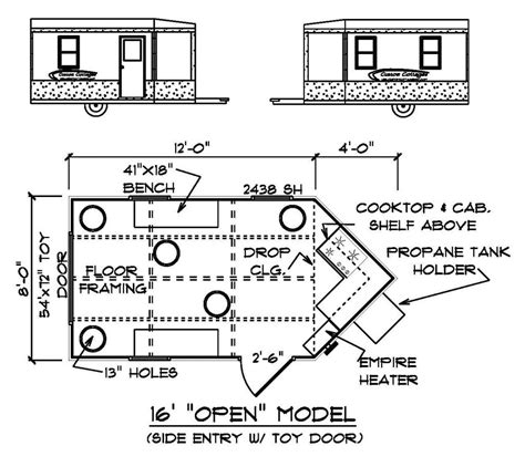 Fish House Building Plans Ice House Frame Plans Escortsea | plougonver.com