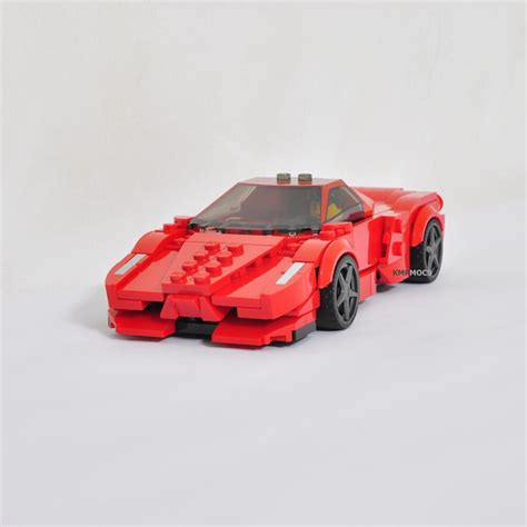 LEGO MOC Ferrari Enzo By KMPMOCS Rebrickable Build With LEGO