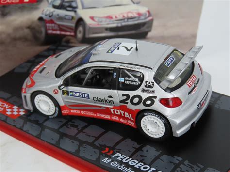 Peugeot 206 WRC Rally 2002 Gronholm IXO Altaya 1 43 B085 Aukro