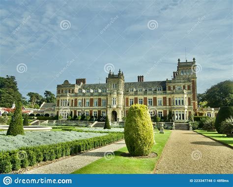 Somerleyton Hall and the Gardens Stock Photo - Image of looking, angle ...