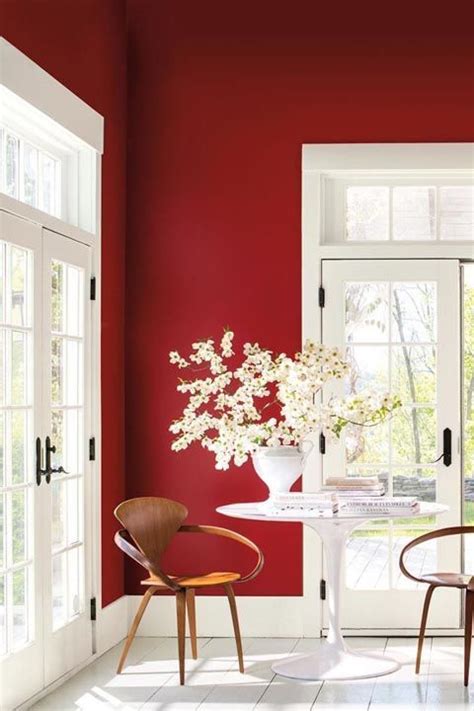 These 15 Color Trends Are Dominating 2018 Living Room Red Red