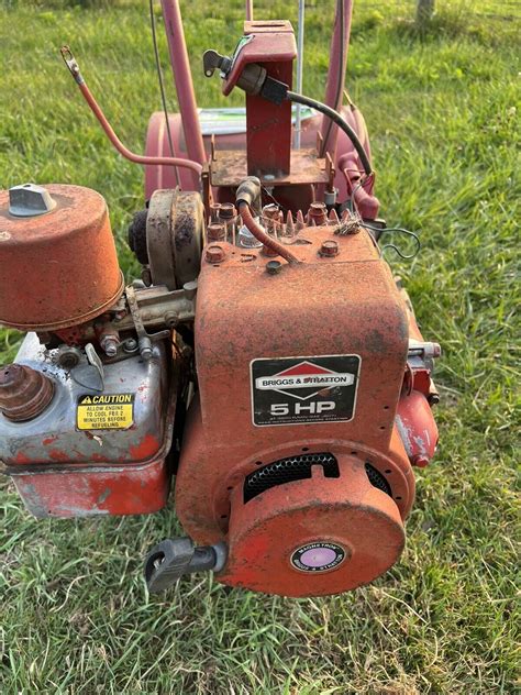 Troy Bilt Pony Tiller Rototiller Electric Start Ebay