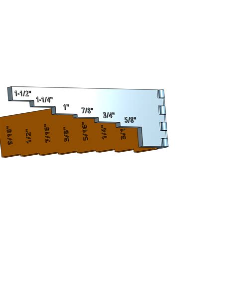 Folding Binding Wire Size Gauge by Ran Katz | Download free STL model | Printables.com