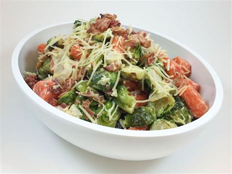 Cheesy Bacon Brussels Sprout Arbutus Foods