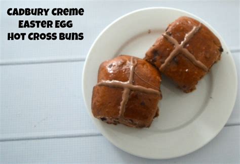 Cadbury Creme Easter Egg Hot Cross Buns Recipe Mumslounge