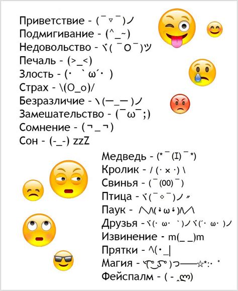 Популярные смайлики для срисовки
