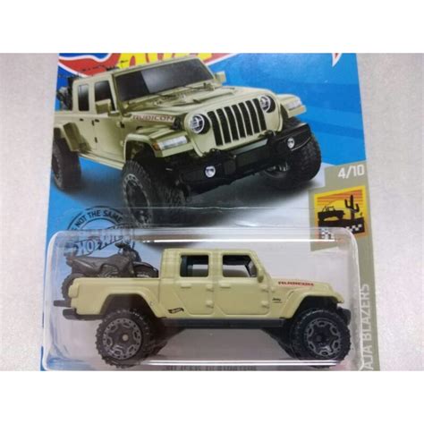 Hot Wheels Jeep Gladiator Khaki Shopee Malaysia
