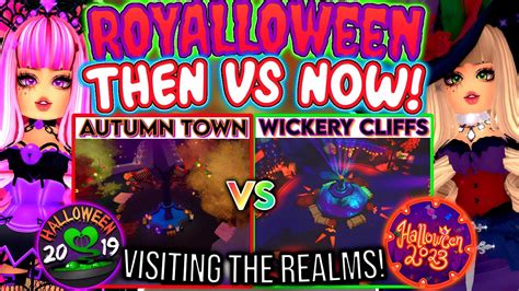 Royalloween Then Vs Now I Went To The Halloween Update Realms In The